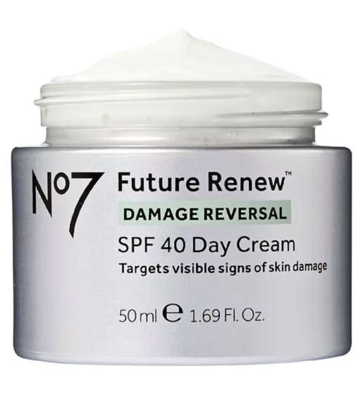 3 x No7 Future Renew Day Cream SPF40 50ml With Code
