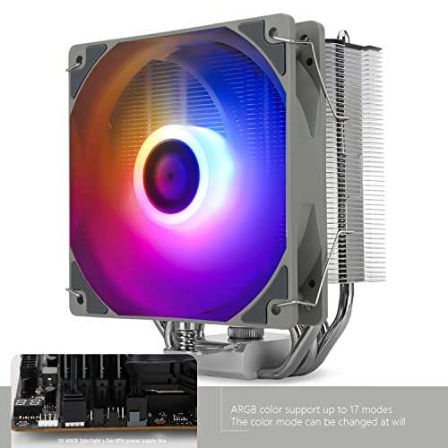 Thermalright Assassin King 120 SE ARGB CPU Air Cooler AK120 SE ARB, 5 Heatpipes, TL-C12C-S PWM Quiet Fan CPU Cooler Sold By THERMALRIGHT.EUR