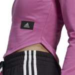 adidas Womens Holidayz Mock Neck Long Sleeve Top Semi Pulse Lilac £6.99 + £4.99 delivery @ MandM Direct