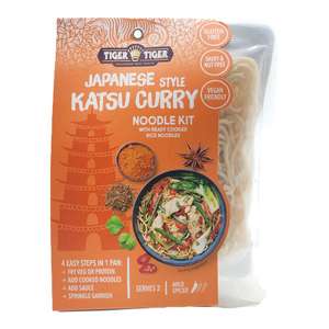 Tiger Tiger Japanese Style Katsu Curry Rice Noodles Ready Kit 350g 75p @ Sainsbury's Fulham wharf