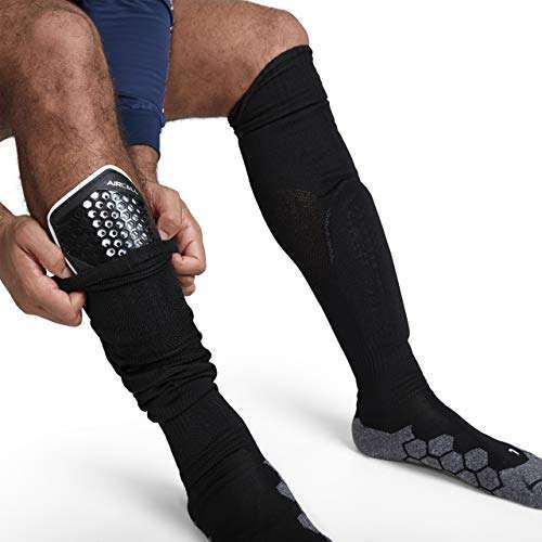Mitre Aircell Speed Football Shin Pad, Extremely Breathable, Lightweight Guard, Adult (Medium) - £3.25 @ Amazon