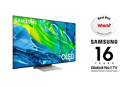 Samsung S95B 55" TV QD-OLED 4K Quantum HDR - Used Very Good - £967.94 with discount at checkout @ Amazon Warehouse