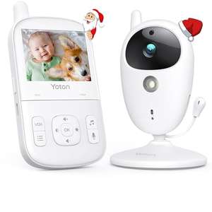 YOTON Baby Monitor with Camera and Audio, 2.7" Color LCD Screen Video Baby Monitor - w/Code , Sold By Yoton Official FBA