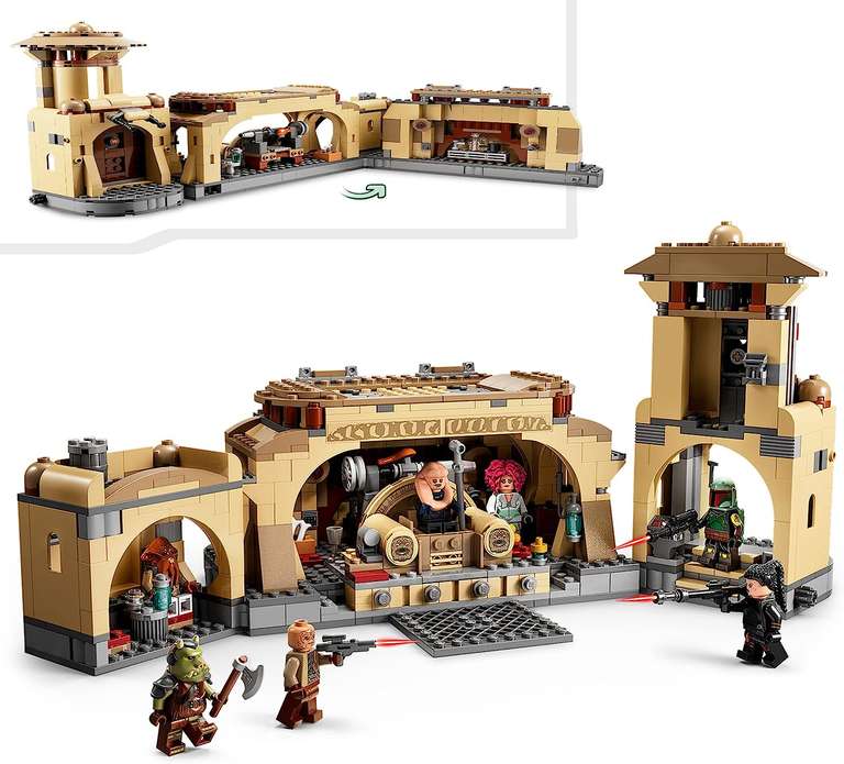 LEGO 75326 Star Wars Boba Fett’s Throne Room W/voucher
