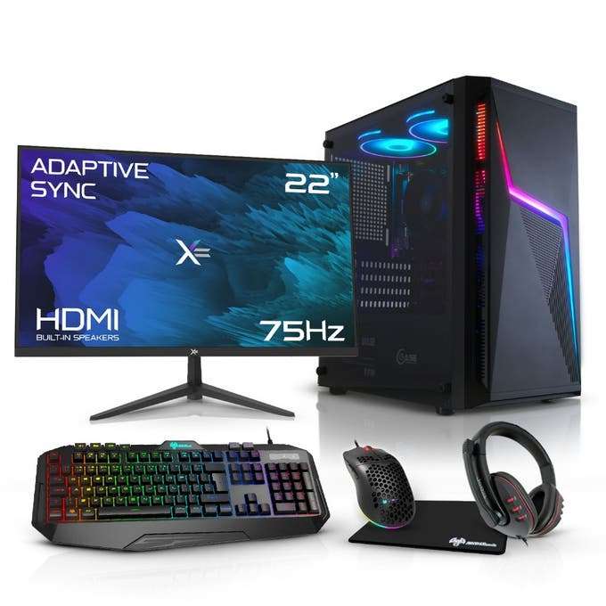 Ryzen 5600G / 16GB PC Package with Keyboard / Mouse / Monitor / Headset £459.99 delivered @ AWD-IT