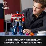 LEGO Icons 10302 Optimus Prime Transformers Figure Set £88.99 @ Amazon