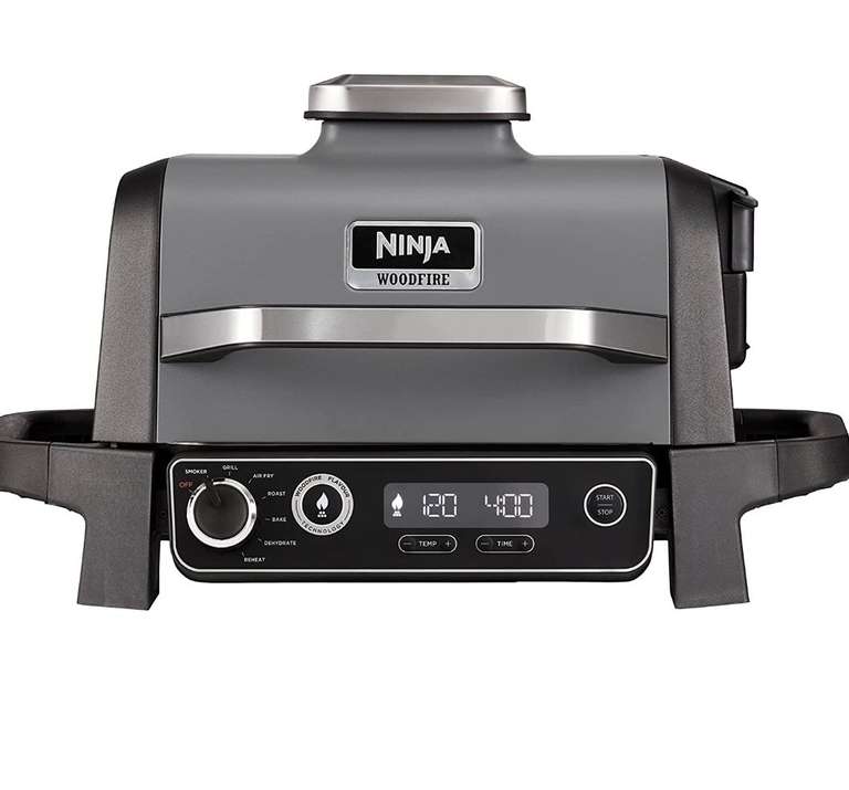 Ninja Woodfire Electric BBQ Grill & Smoker OG701UK - W/Code