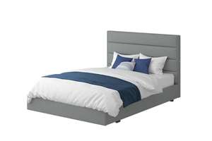 Bergamo Upholstered USB Charging Bed Frame Double £219.49 with code @ Bensons for Beds