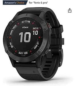 Garmin fenix 6 Pro, Ultimate Multisport GPS Watch £314.99 Amazon