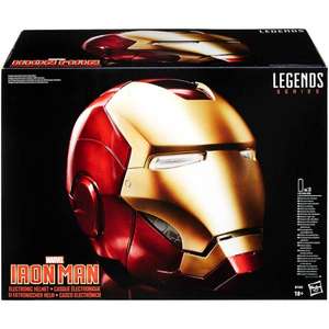Hasbro Marvel Legends Avengers Iron Man Electronic Helmet (Full-Scale Size) £99.99 plus £1.99 delivery - £101.98 @ Zavvi