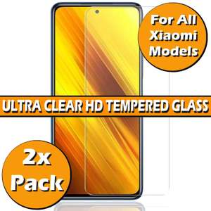 Tempered Glass Screen Protector For Xiaomi Redmi Note 10 Pro Mi 11T 5G Poco X3 - sold by circuit_planet