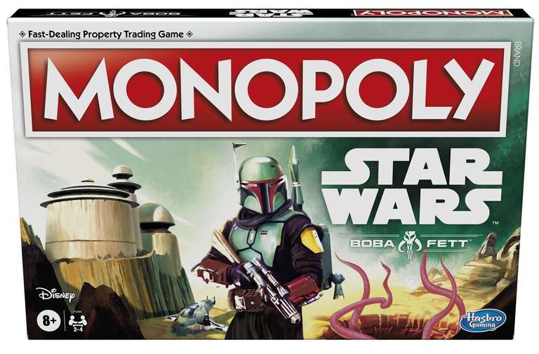 Monopoly Star Wars Boba Fett Game -W/Code