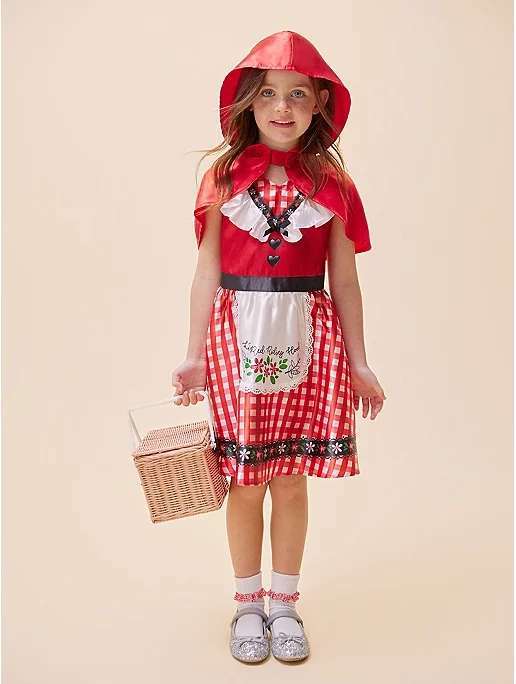 Little Red Riding Hood Fancy Dress - £4 With Click & Collect @ George (Asda)
