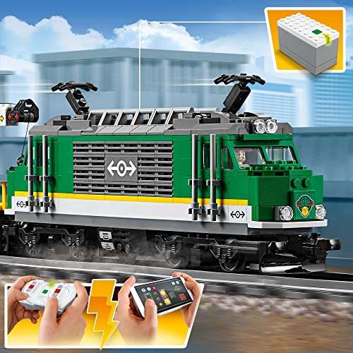 LEGO City 60198 Cargo Train Battery Powered Engine - £108 @ Amazon