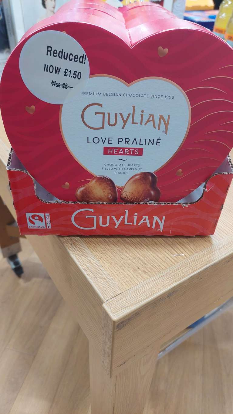 Guylian Love Praline Hearts at Baldock Extra Service Station