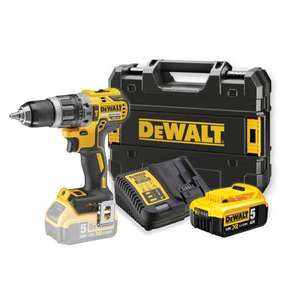 DeWalt DCD796P1 XR Brushless Combi Drill 18v 1 x 5.0Ah Li-Ion with charger and case W/code @ powertoolmate