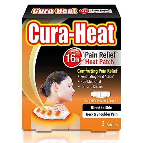 Cura-Heat Neck and Shoulder Pain Direct-to-Skin (Pack of 3) - £3.22 @ Amazon