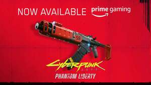 [Prime Gaming] Cyberpunk 2077: Phantom Liberty Content (Chinook - Power Assault Rifle) for PC, PlayStation 5, Xbox Series X/S