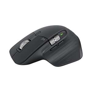 Logitech MX Master 3S Graphite Mouse - Wireless, Bluetooth, Logi Bolt