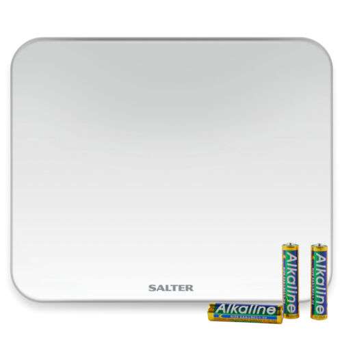 Salter Ghost Digital Bathroom Scale LED Instant Step Reading (Damaged Packaging) £14.99 @ Salter (home of brands) eBay