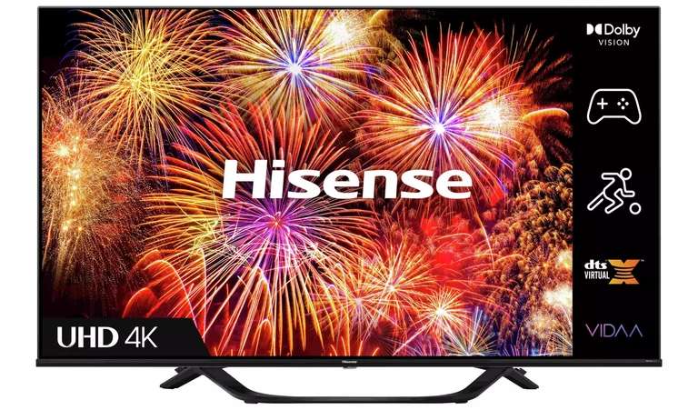 Hisense 50 Inch 50A63HTUK Smart 4K UHD HDR LED Freeview TV - £215.98 instore (Members Only) @ Costco
