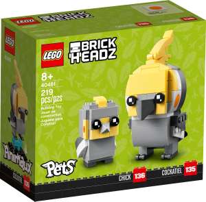 Free LEGO Brickheadz 40481 Cockatiel with purchases over £70 via StudentBeans (Students only) @ LEGO Shop