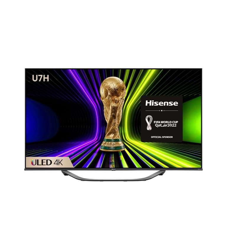 Hisense 55" 4K 120Hz ULED TV [55U7HQTUK] - £519 With 2 Year Warranty (Rewards Member Price / Free To Join) @ Hughes