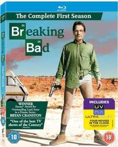 Breaking Bad - Season 1 (Blu-ray + UV Copy) [Region Free] £1.90 prime +£3.99 Non prime @ Amazon