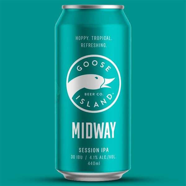 24 x Goose Island Midway Session IPA 440ml Beer Car - £21.99 delivered @ Discount Dragon