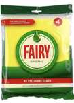 Fairy 4 Pack Cellulose Cloths