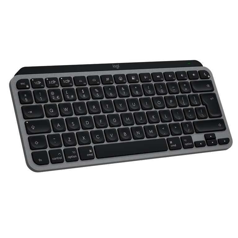 Logitech MX Keys Mini for Mac Minimalist Wireless Keyboard (Grey) - Open Box Like-New - Sold by Amazon Resale