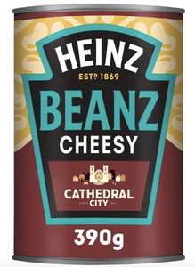 Heinz Cathedral City Cheesy Baked Beans 390G - Clubcard Price