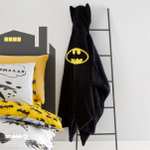 Batman Logo Blanket £6.40 / Batman Hooded Fleece £12.80 - Free C&C