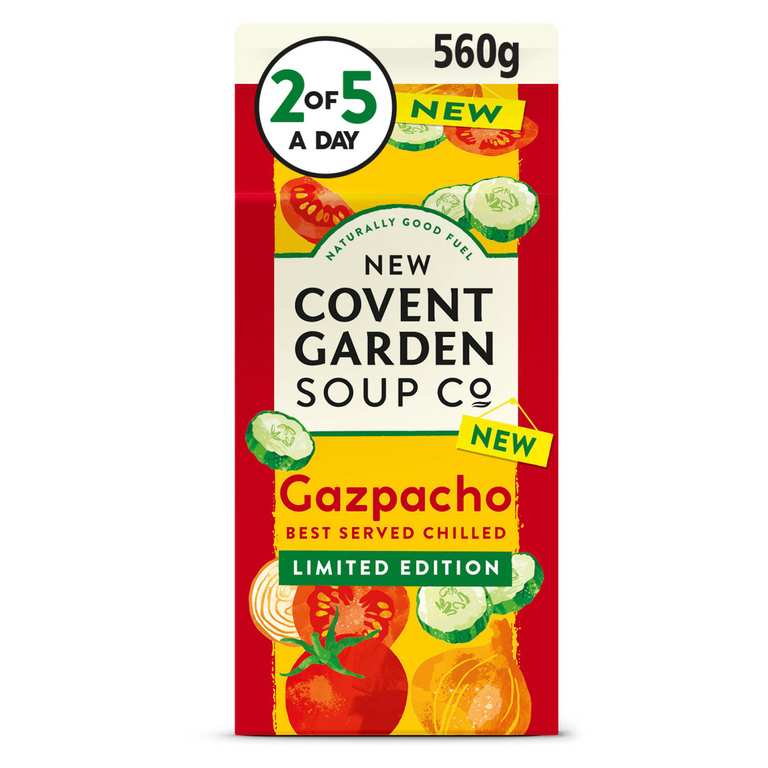 New Covent Garden Soup Co. Gazpacho Soup instore - Hull
