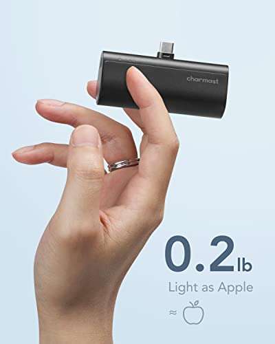 Charmast Mini Power Bank USB C 5000mAh,20W PD 18W QC £11.04 Dispatches from Amazon Sold by Chen Ying Ke Ji