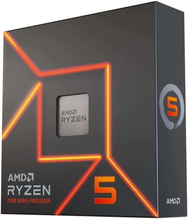 AMD Ryzen 5 7600X Processor DDR5 & PCIe 5.0 £248.99 @ Amazon