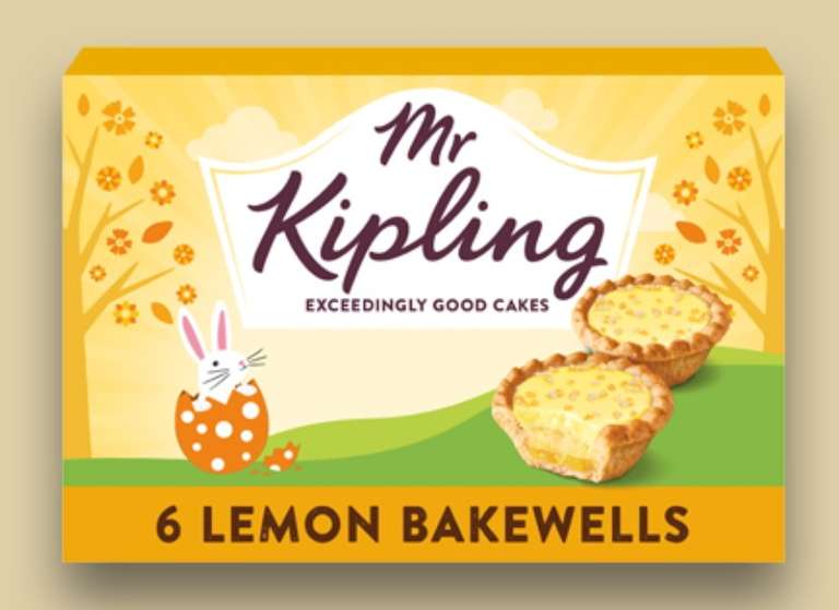Mr Kipling 6 Lemon Bakewells - Sunderland