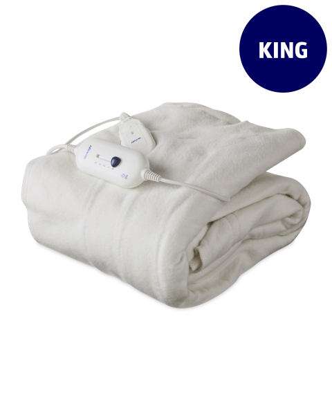 Silentnight Electric Blanket (Single £19.99, Double £24.99 & KingSize £29.99) @ Aldi