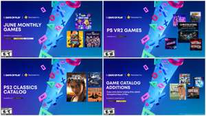 [Days of Play] Monthly Games for June - PS Plus Essential / Extra / Premium (PS5, PSVR2, PS4, PS2), Activities, ...