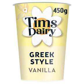 Tims Dairy Greek Style Vanilla Yogurt 450g £1.50 @ Waitrose & Partners
