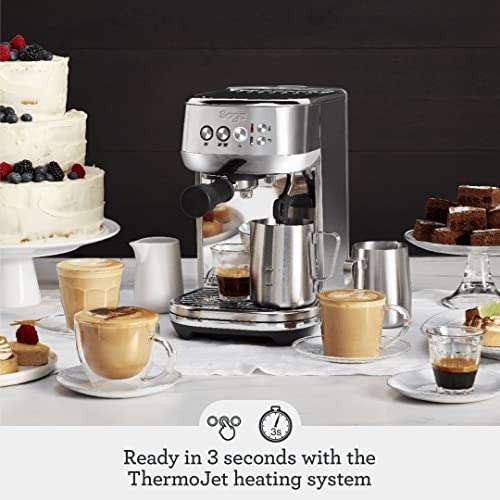 Sage Bambino Plus - Espresso Machine, Coffee Machine with Milk Frother, SES500BSS £294.99 @ Amazon