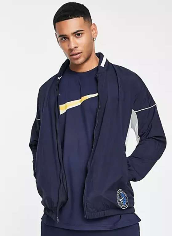 Nike Running Heritage bomber jacket Now £30 with code Free delivery with £35 spend or £4.50 @ Asos
