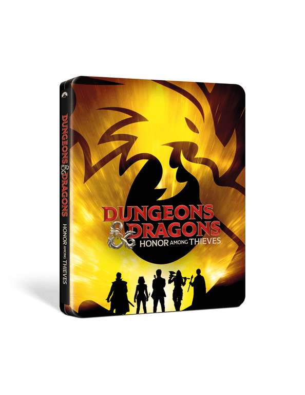 Dungeons and Dragons Honor Among Thieves 4K Blu-Ray Steelbook sold by Rarewaves Outlet