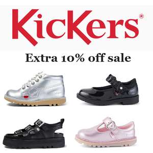 Extra 10% Off Sale items using discount code @ Kickers