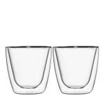 Vivo Double Walled Glasses 2 Pack 80ml