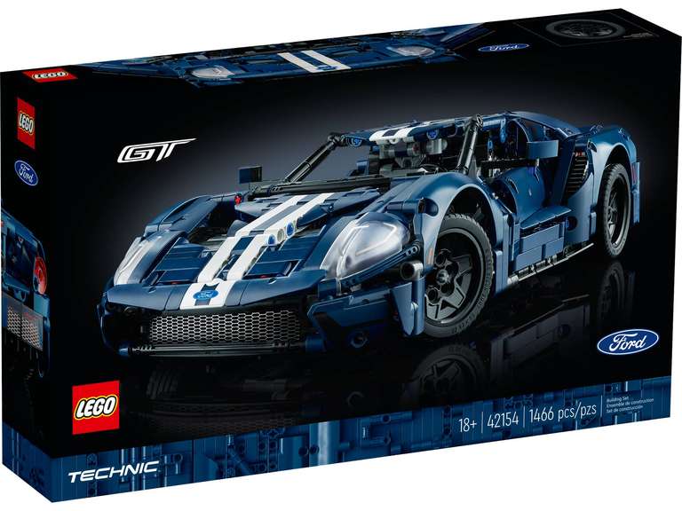 LEGO Technic 42154 2022 Ford GT Set £79.99 Delivered / Click & Collect @ Smyths Toys