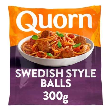 Quorn Vegetarian Meat Free Swedish Style Balls 300g £1.50 @ Asda