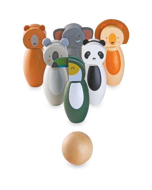 Aldi wooden Animal Skittles and ring toss £7.99 each scanning £1.59 instore @ Aldi Kingsway Burnage