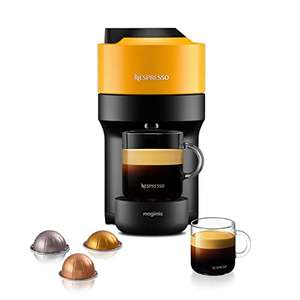 Nespresso Vertuo Pop 11735 Coffee Machine by Magimix - Mango Yellow £49 @ Amazon