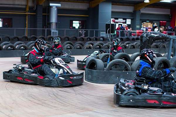 Indoor Go Karting for TWO people with TeamSport - 2 x 15 minute sessions w/ code - 35 locations